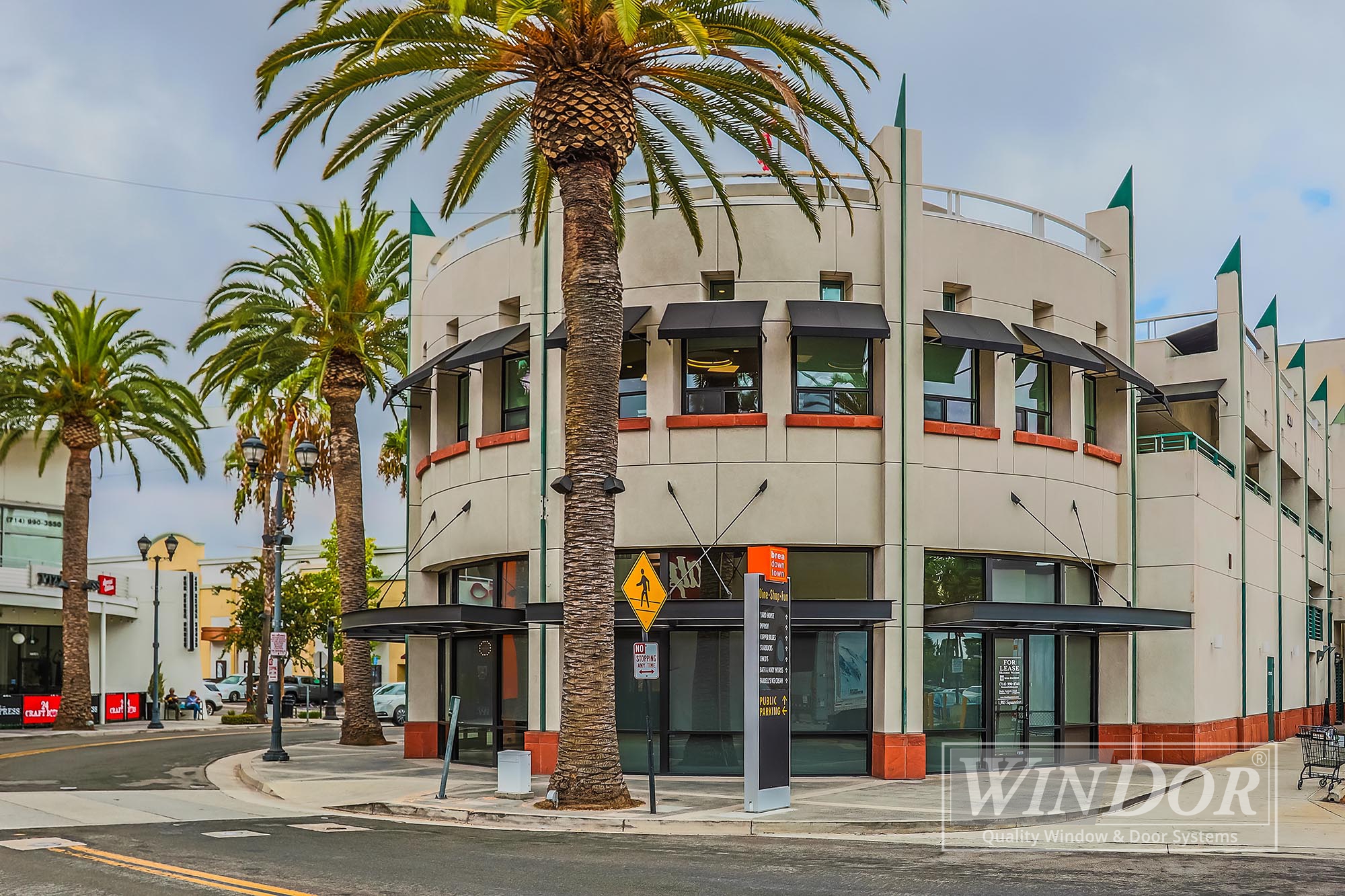 1550 Series Horizontal Sliding and Picture Window combo in Downtown Brea by Win Dor 1